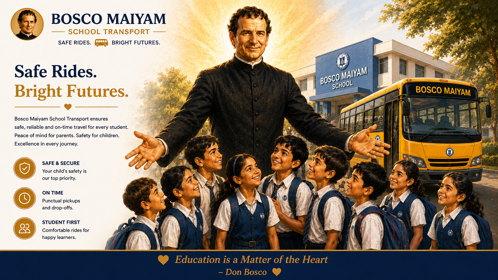 Bosco Maiyam School Transport
